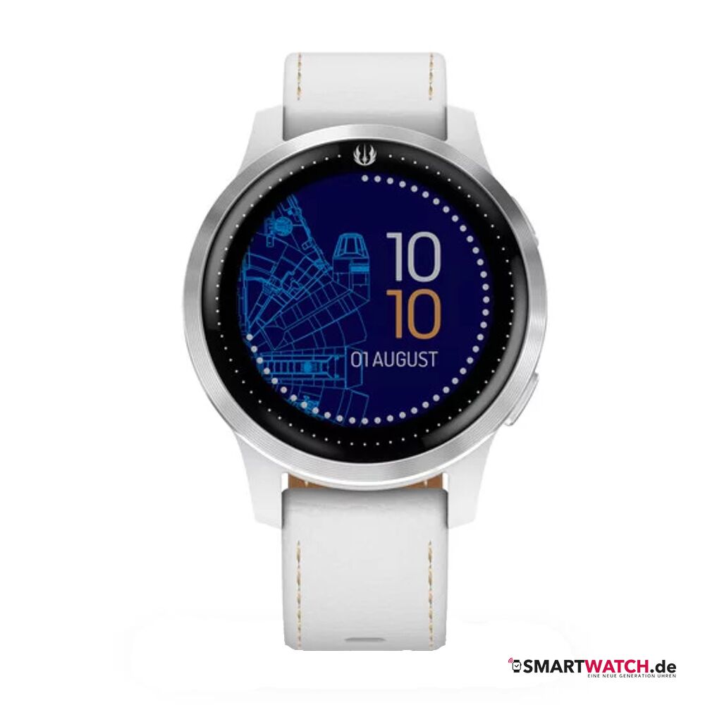 Garmin Legacy Saga Series, 40mm - Weiß/Silber Garmin Legacy Saga Series, 40mm - Weiß/Silber