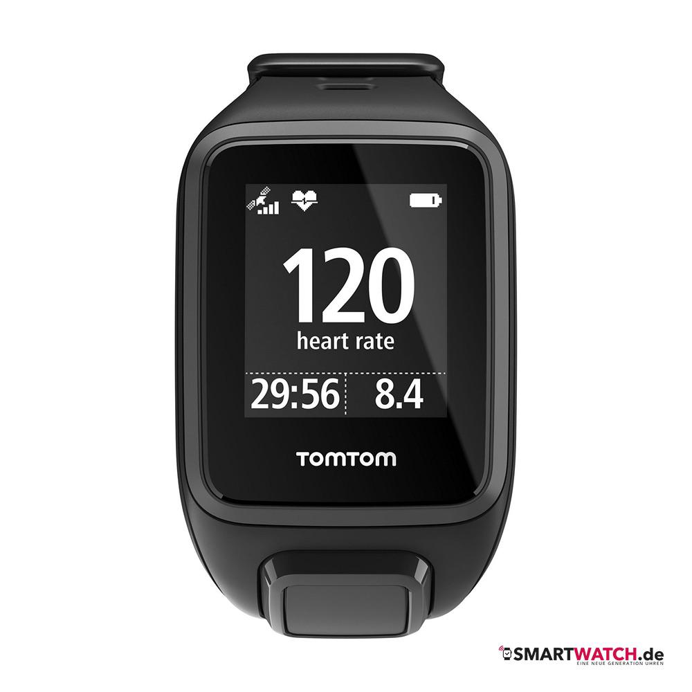 TomTom Spark Cardio und Music - Schwarz, Größe S