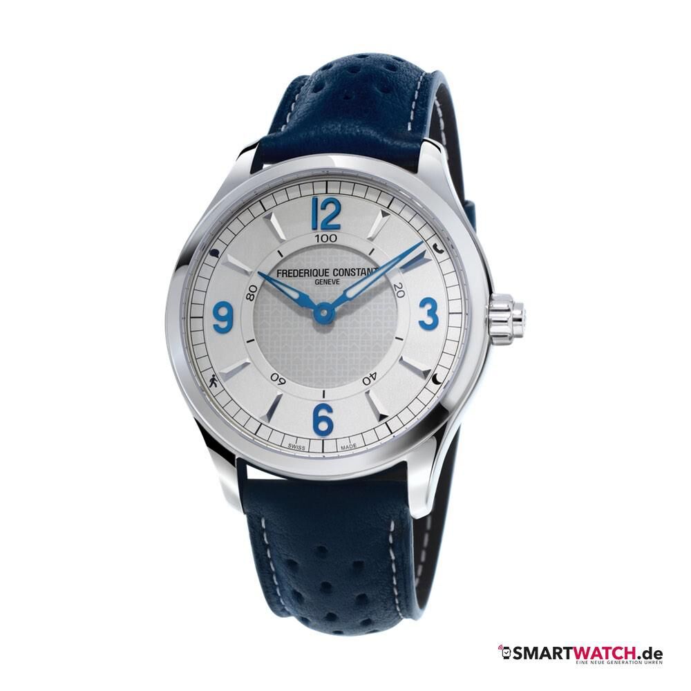 Frederique Constant Horological Smartwatch, Herren - Blau/Silber