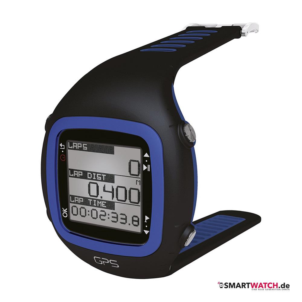 Telefunken GPS Uhr - Schwarz/Blau Telefunken GPS Uhr - Schwarz/Blau