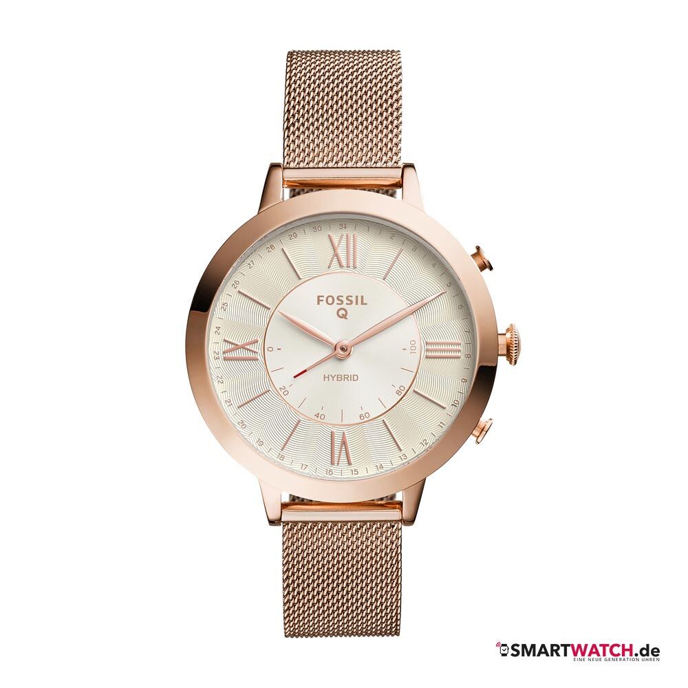 Fossil Q Jacqueline, Mesh - Rosegold