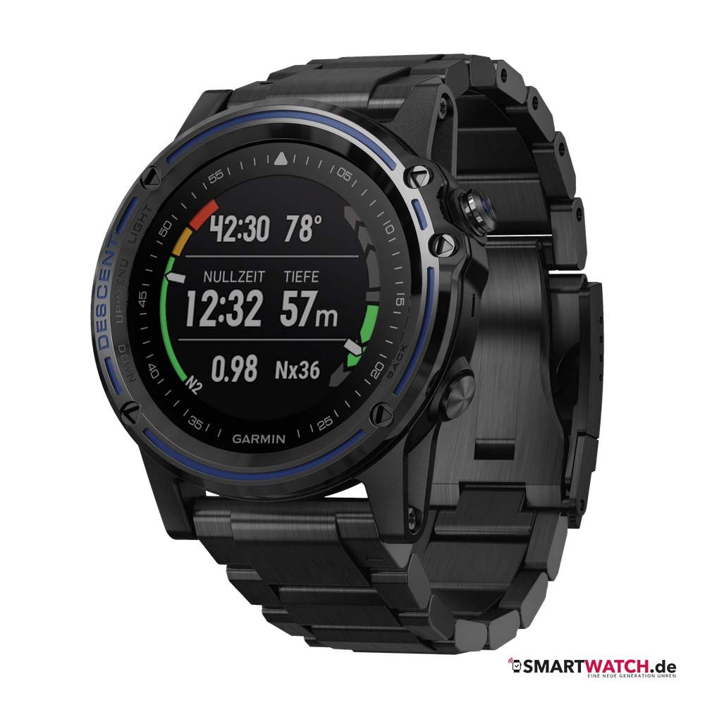 Garmin Descent, Gliederarmband - Dunkelgrau Garmin Descent, Gliederarmband - Dunkelgrau