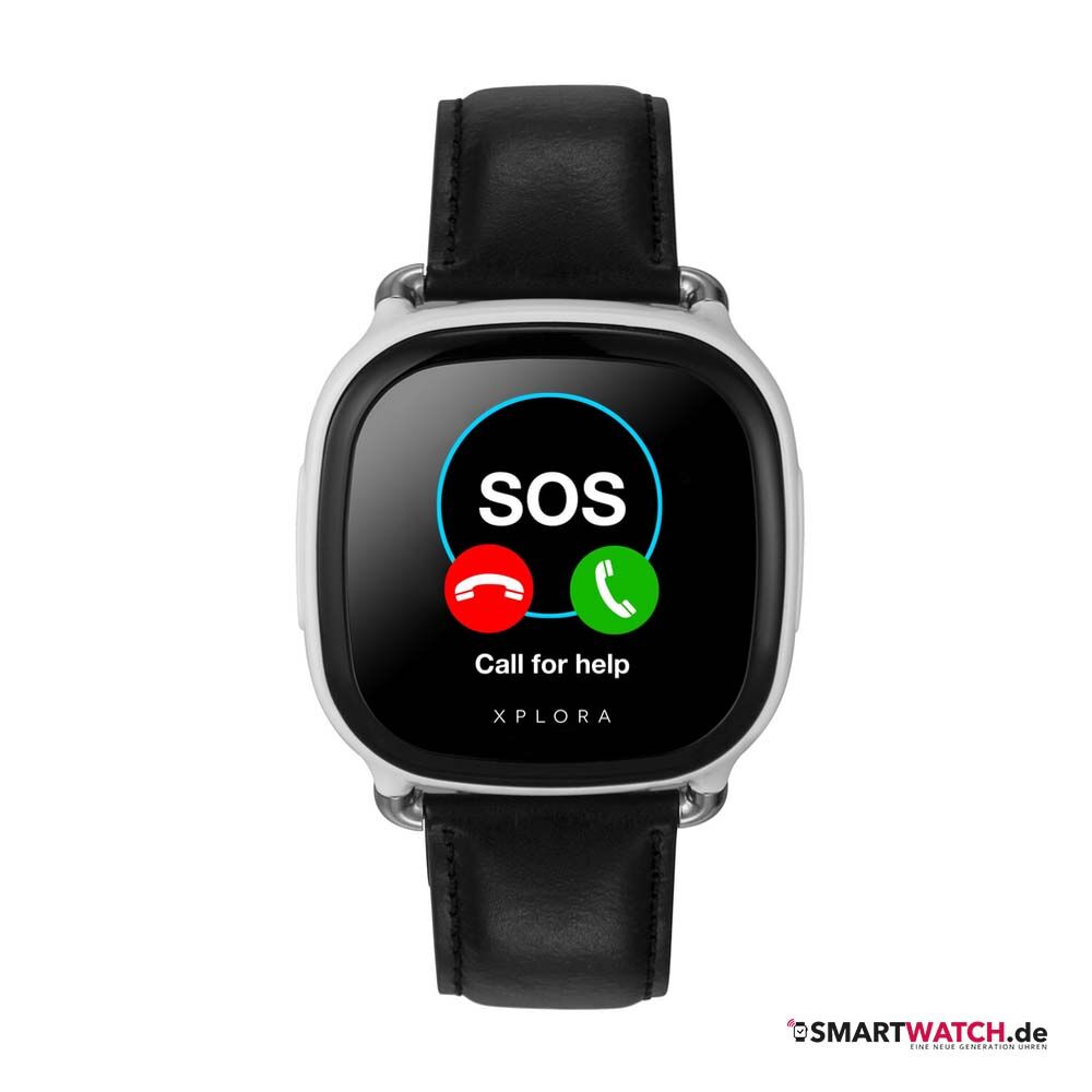 Xplora Care, Leder - Schwarz/Grau