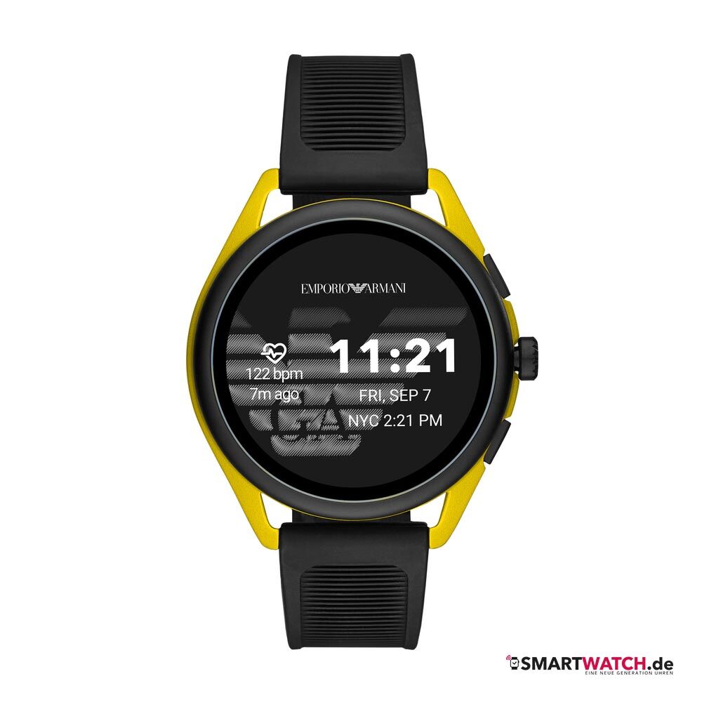 Emporio Armani Connected Matteo - Schwarz/Gelb