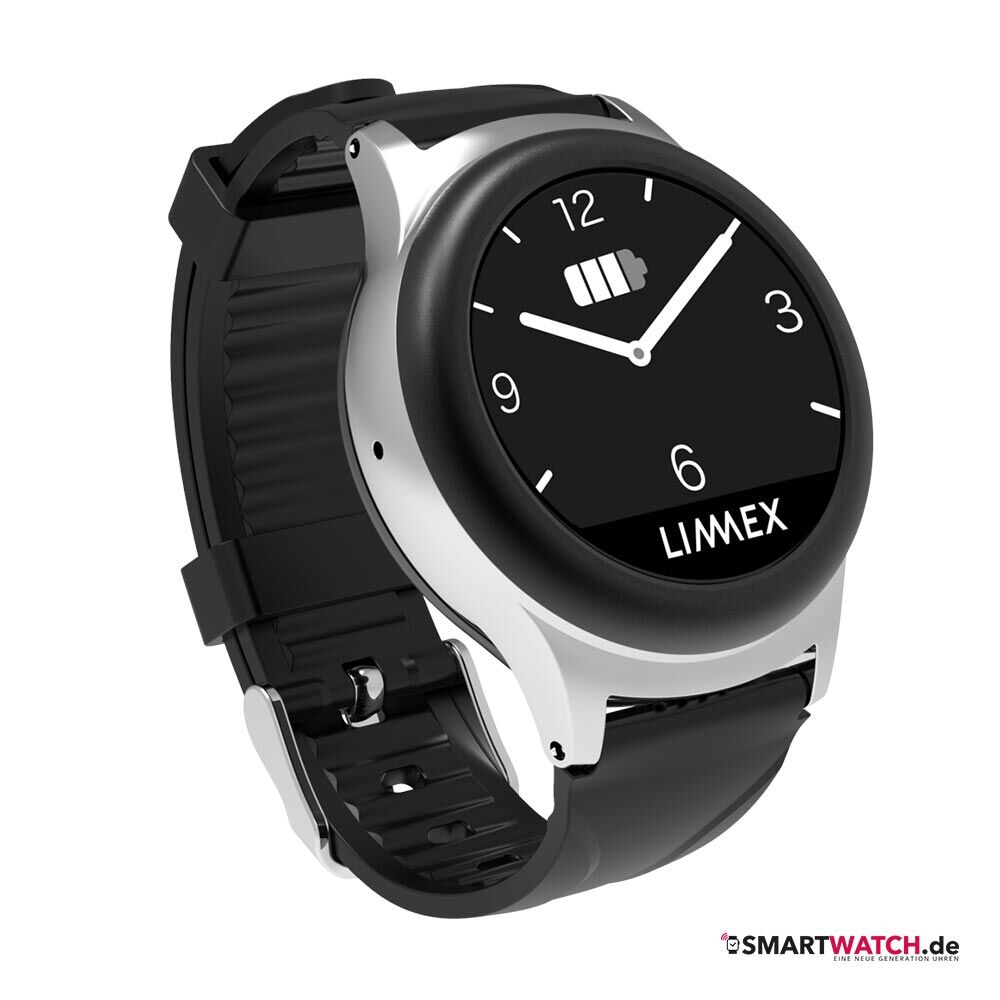 Limmex Notruf Uhr - Schwarz, Silikon Limmex Notruf Uhr - Schwarz, Silikon