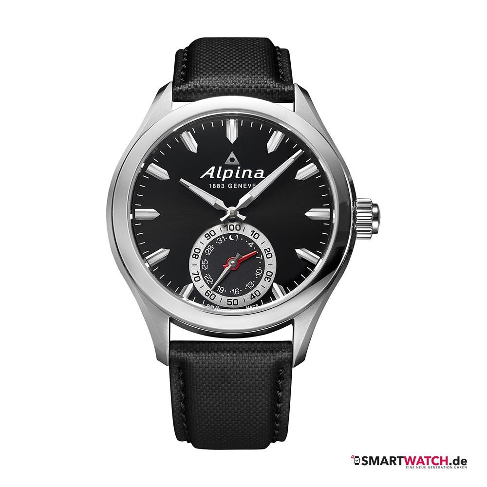 Alpina Horological Gents - Schwarz/Silber