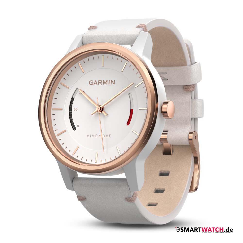 Garmin Vivomove HR Classic - Weiß/Rosegold
