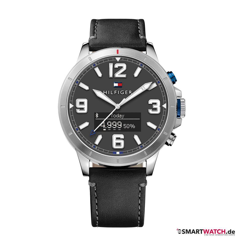 Tommy Hilfiger TH24/7 Smart Watch - Schwarz/Silber