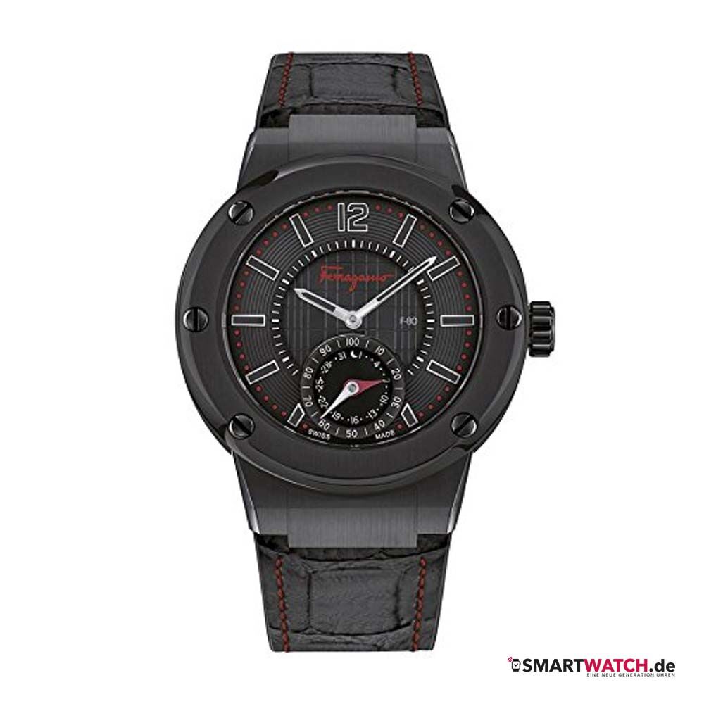 Salvatore Ferragamo F 80 Motion Watch - Schwarz Salvatore Ferragamo F 80 Motion Watch - Schwarz