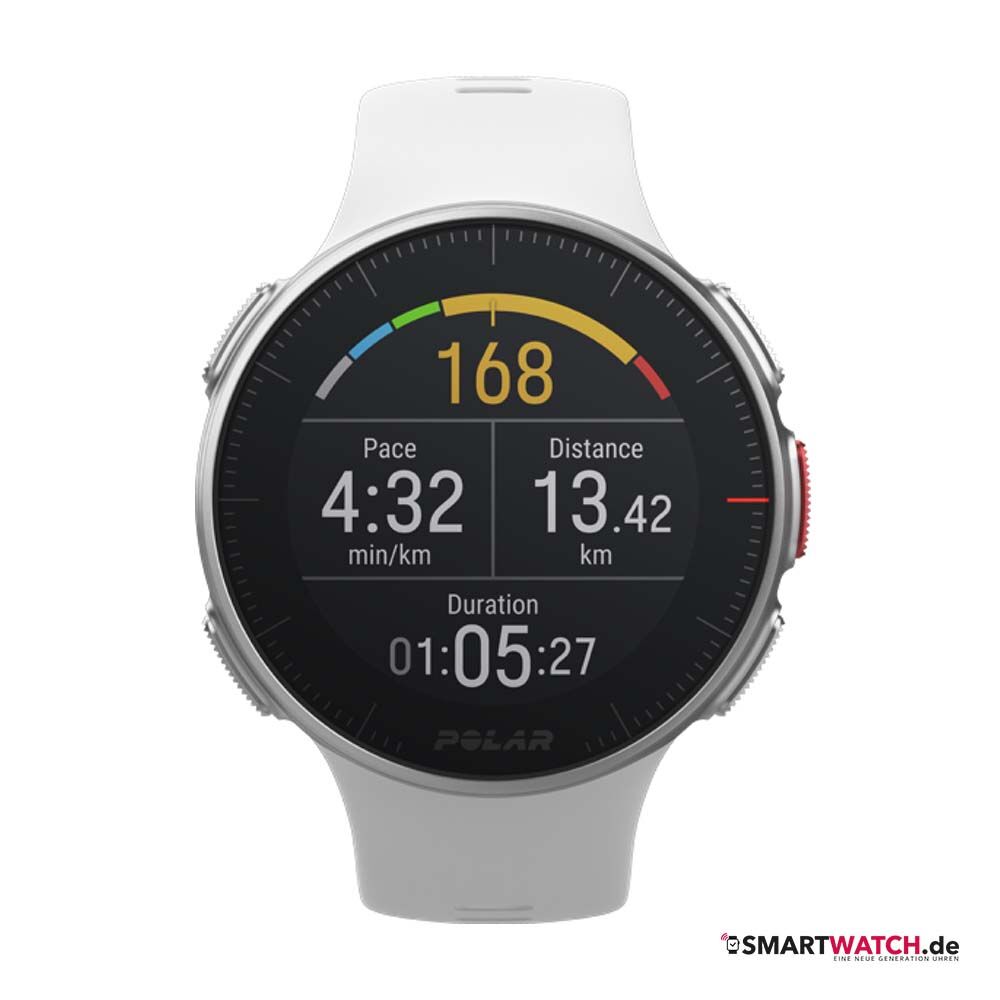 Polar Vantage V, Größe M/L - Weiß/Silber Polar Vantage V, Größe M/L - Weiß/Silber