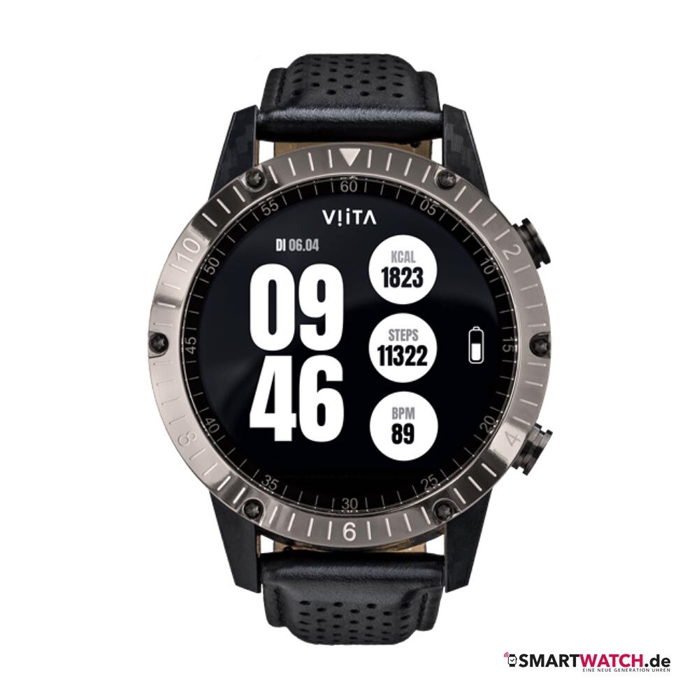 Viita Race HRV - Schwarz/Silber